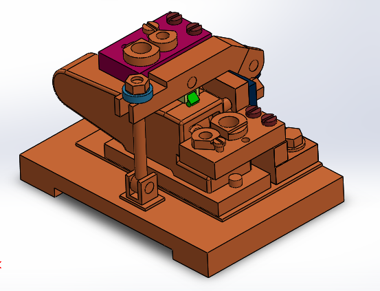 831001后托架加工工艺及钻顶面四孔夹具设计【含三维UG】